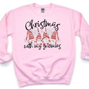 Pink size M Christmas sweatshirt